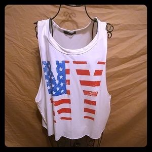 Patriotic muscle shirt